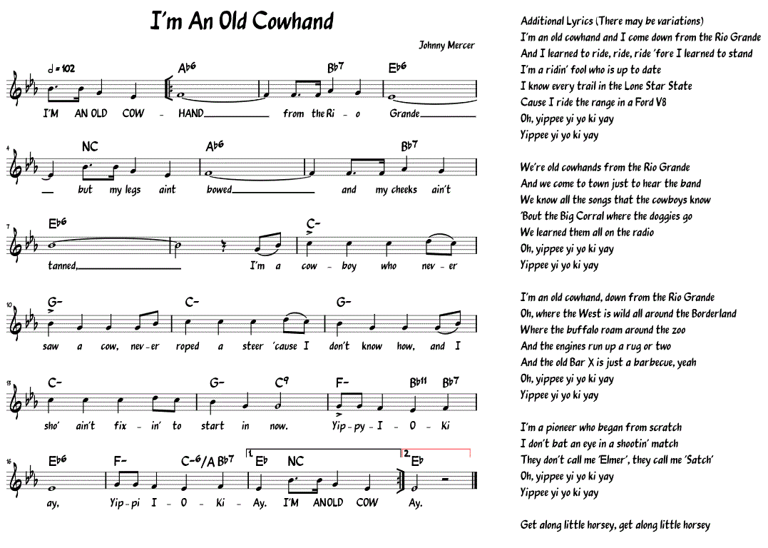 Sheet Music